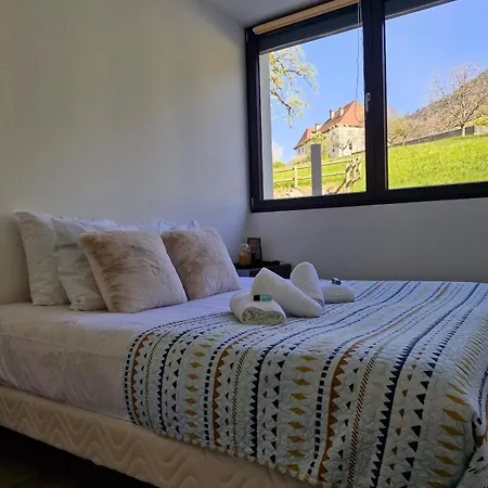 Duplex, Private Terrace Apartman Thyez